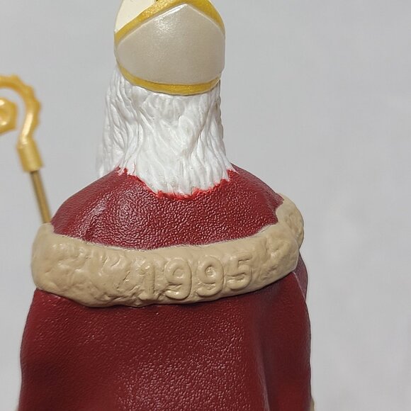 Hallmark Keepsake Ornament St Nicholas Christmas Visitors 1995 Collectors Series - Picture 14 of 15